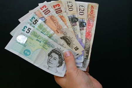 Fake British Pounds for sale
