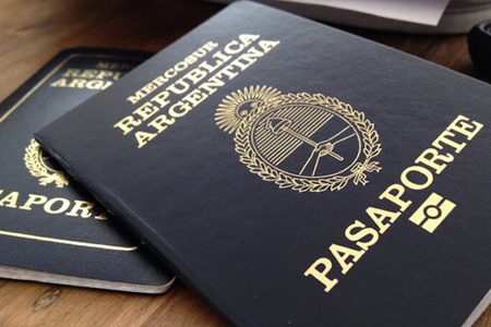 Fake Argentina Passport